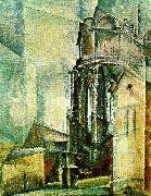 lyonel feininger ostra koret av katedralen i halle oil painting reproduction